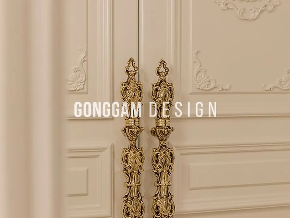 상지리츠빌 카일룸 82평 현관 인테리어 시공 사진 (공감디자인)
